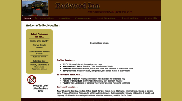 santarosaredwoodinn.com