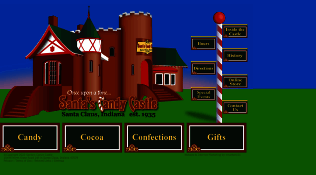 santascandycastle.com