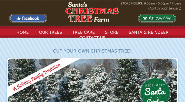 santaschristmastreefarm.com