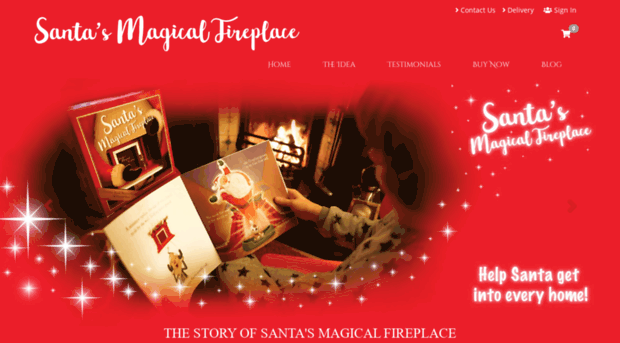 santasmagicalfireplace.com