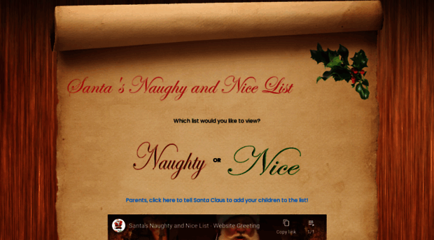 santasnaughtyandnicelist.com