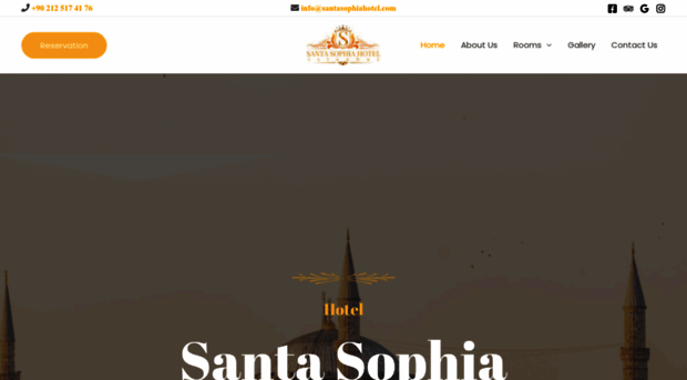 santasophiahotel.com