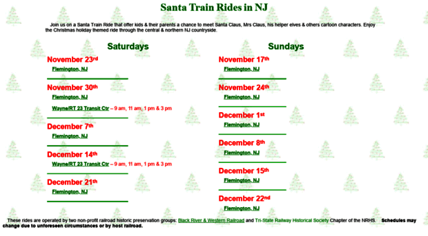 santatrain.net