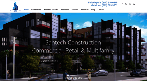 santechconstruction.com