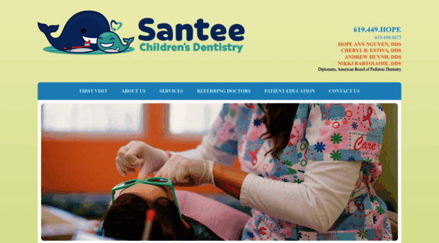 santeechildrensdentistry.com