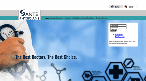 santephysicians.com