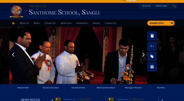 santhomeschoolsangli.com