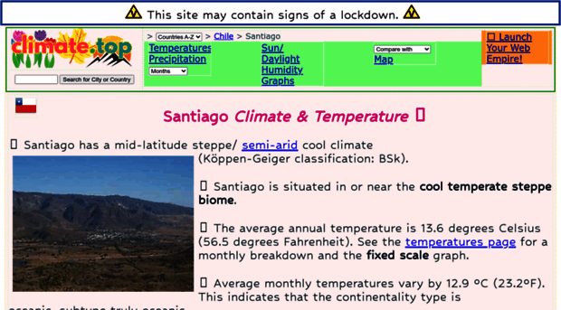 santiago.climatemps.com