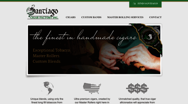 santiagocigarfactory.com