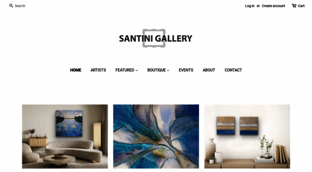 santinigallery.com