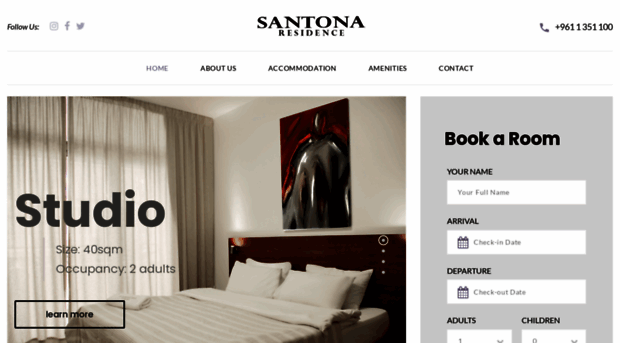 santonaresidence.com