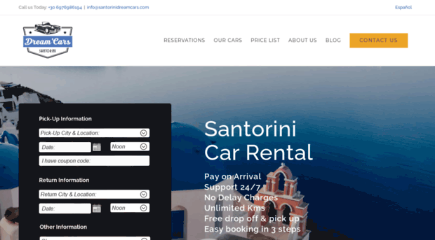 santorinidreamcars.com