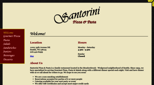 santorinipizza.com