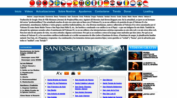 santos-catolicos.com