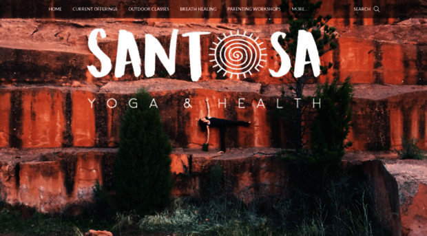 santosayogaandhealth.com