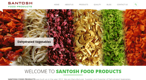 santoshfoodproducts.com