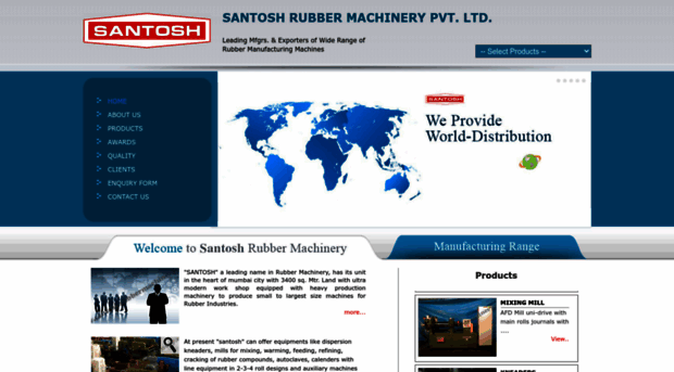 santoshrubbermachinery.com