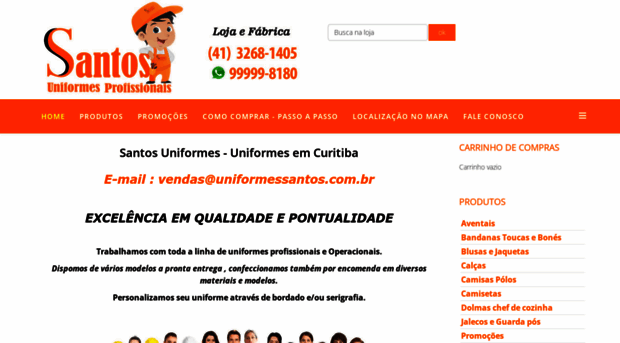 santosuniformesemcuritiba.com.br