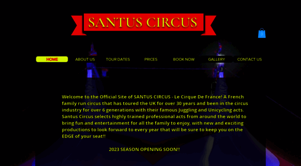 santuscircus.com