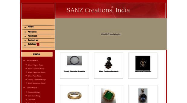 sanzcreations.com