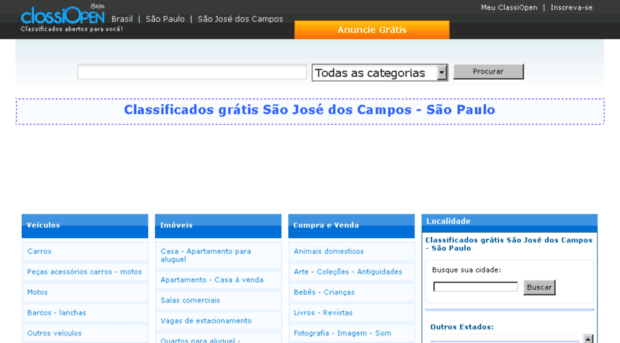 saojosedoscampos.classiopen.com.br