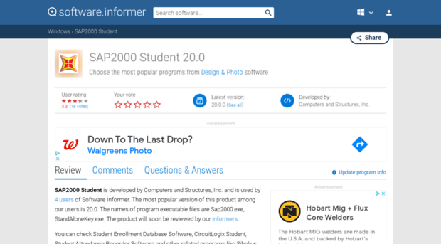 sap2000-student.software.informer.com