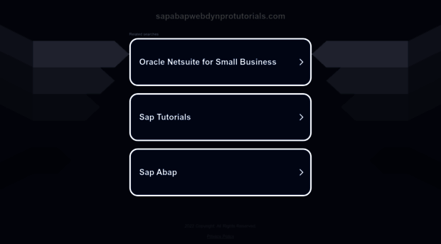 sapabapwebdynprotutorials.com