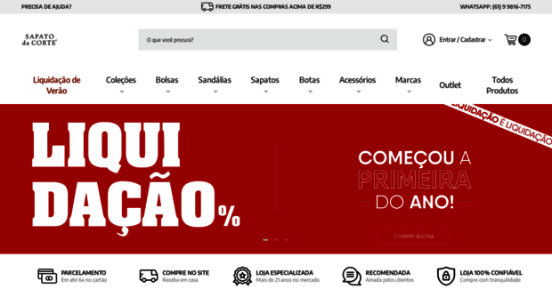 sapatodacorte.com.br