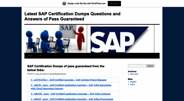 sapcertificationdumps.wordpress.com