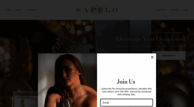 sapeloskincare.com