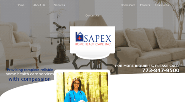 sapexhomehealthcare.com