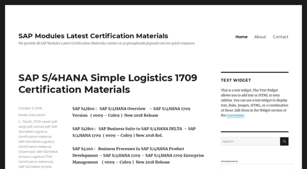 saphanacertificationmaterials.wordpress.com