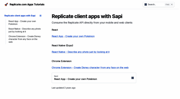 sapi.gitbook.io - Replicate client apps with Sap... - Sapi Gitbook