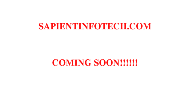 sapientinfotech.com