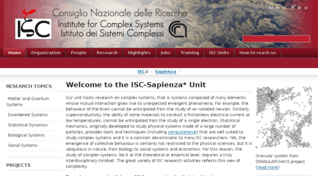 sapienza.isc.cnr.it