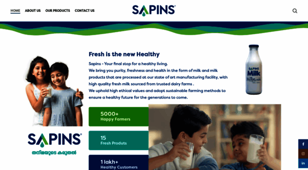 sapinsdairy.com