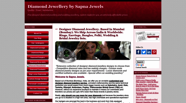 sapnajewels.com