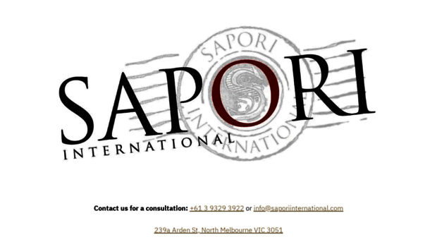 saporiinternational.com