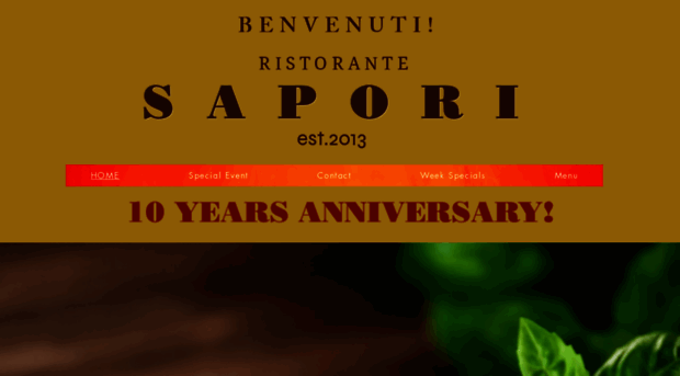 saporiitalianrestaurant.com