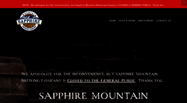 sapphiremountainbrewingcompany.com