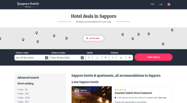 sapporohotels24.com