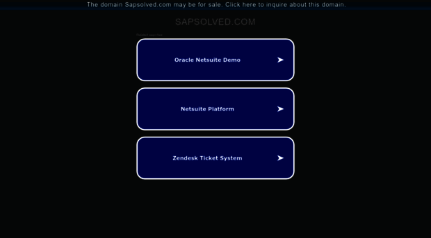 sapsolved.com