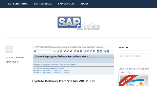 saptricks.com