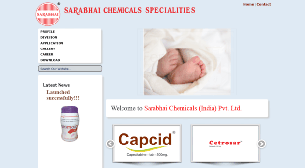 sarabhaichemicals.com