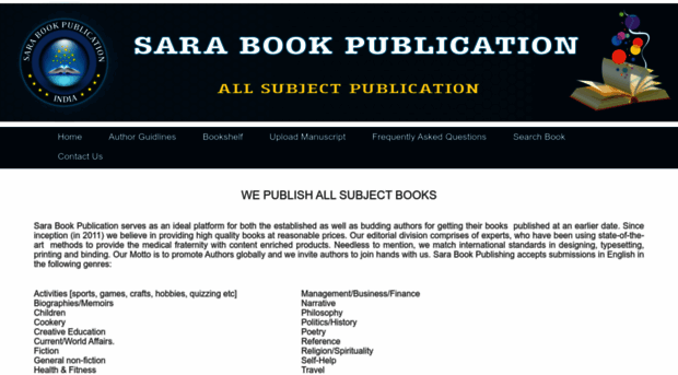 sarabookpublication.com