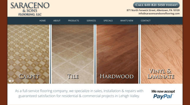 saracenoandsonsflooring.com