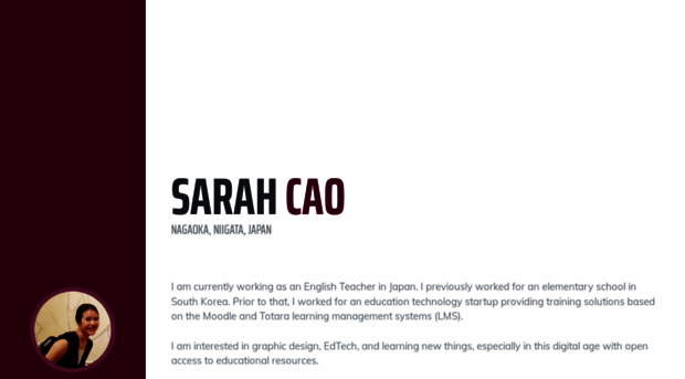 sarahcao.com