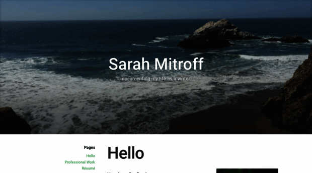 sarahmitroff.com