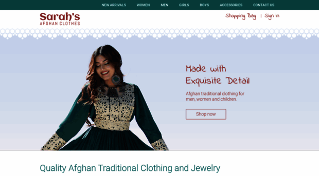 sarahsafghanclothes.com