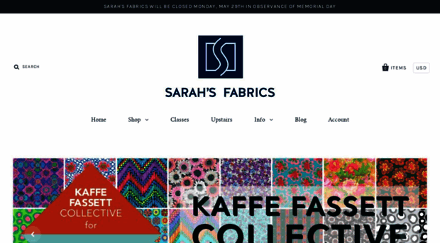 sarahsfabrics.com